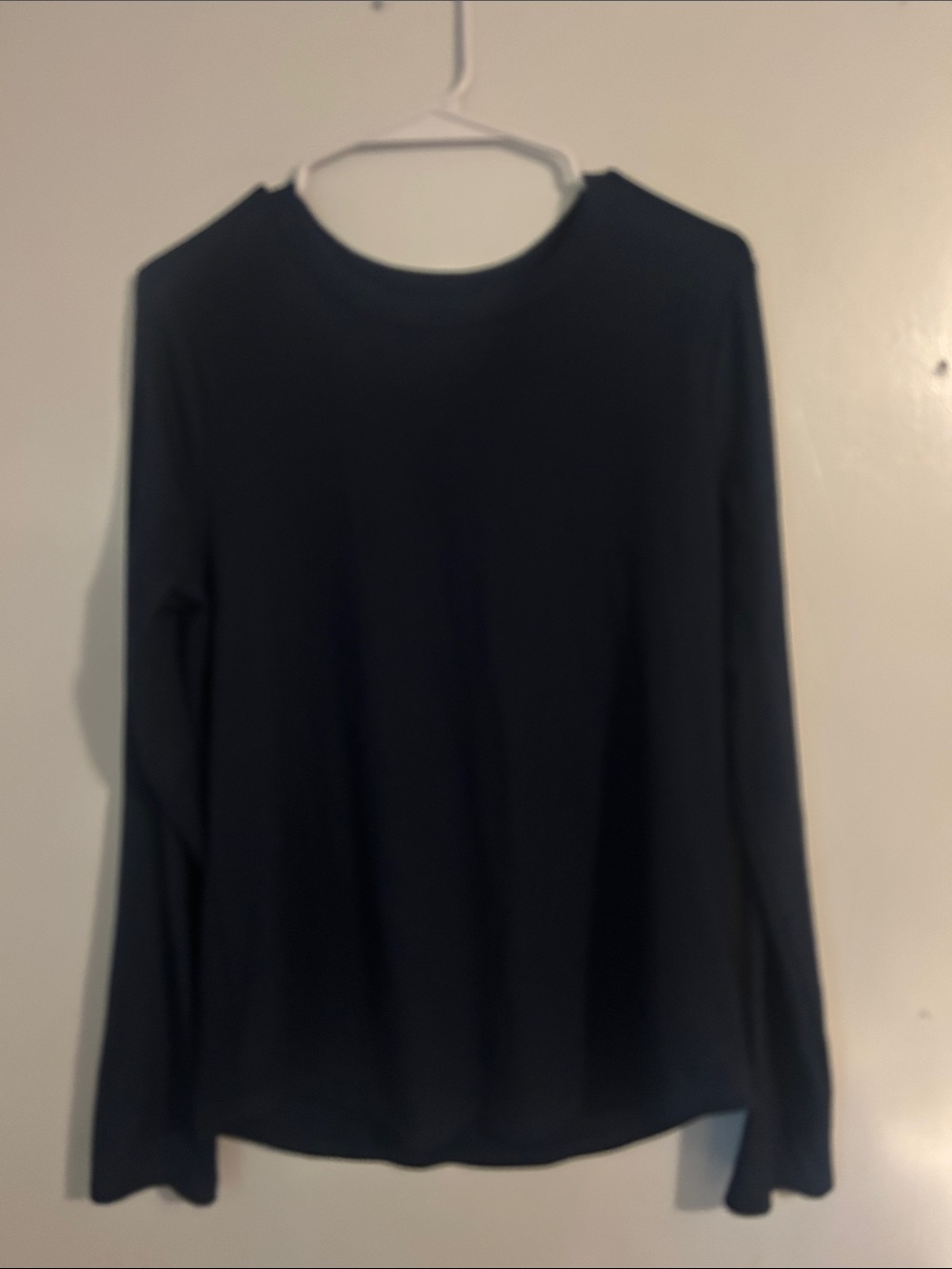 No Boundaries Black Long Sleeve Crewneck Top
